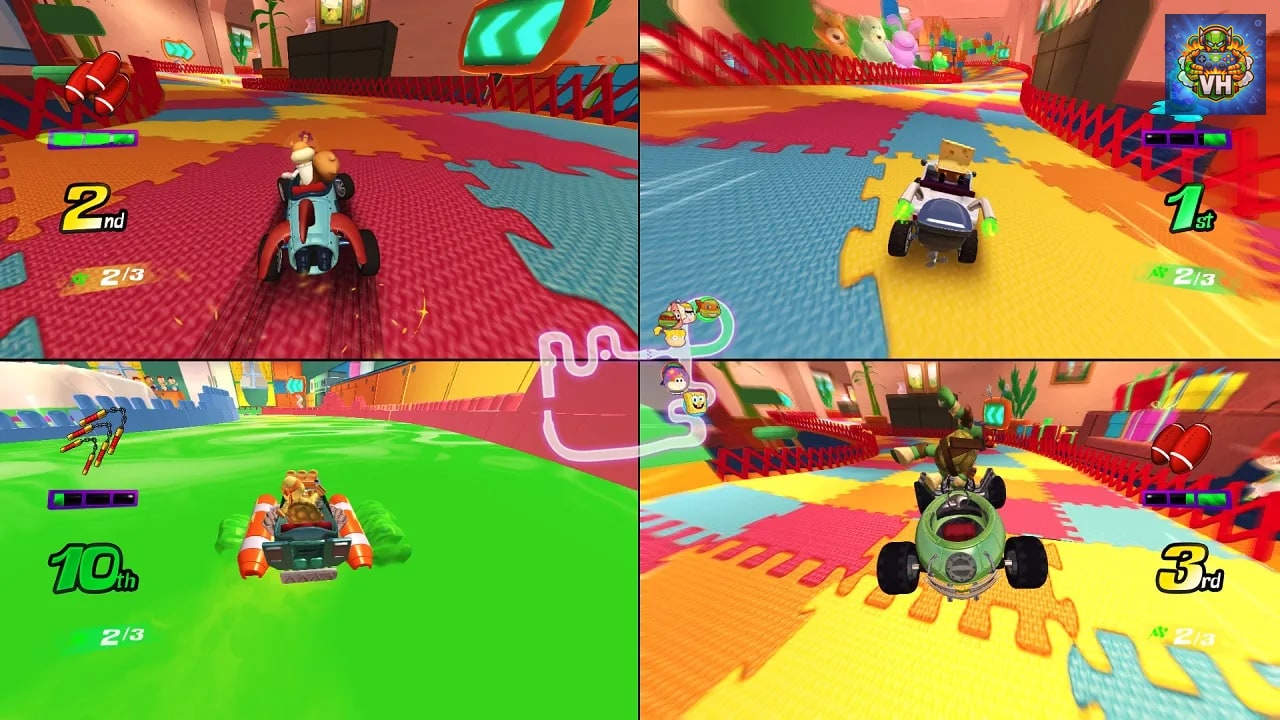 Nickelodeon Kart Racers Nintendo Switch - ảnh màn hình 5