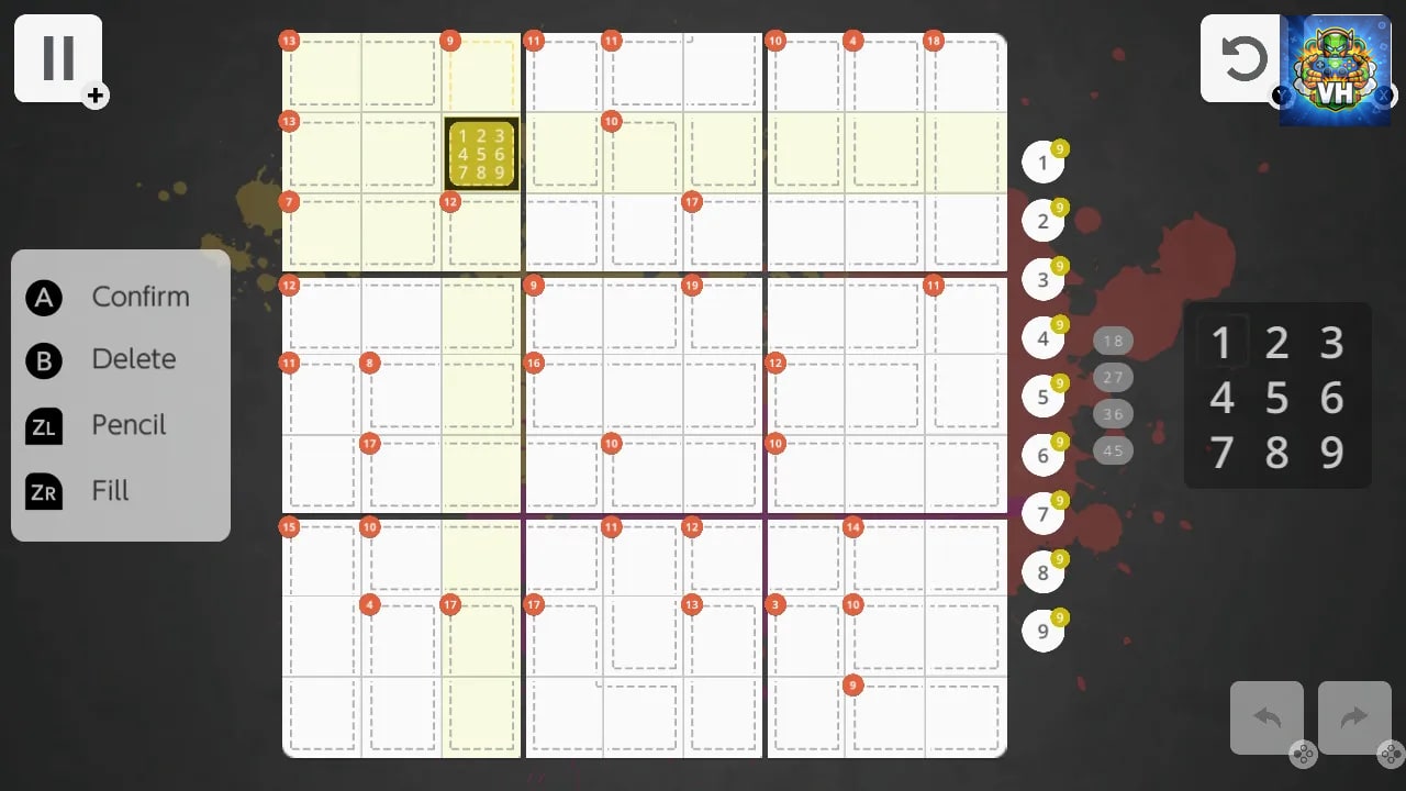Sudoku Universe Nintendo Switch - ảnh màn hình 1