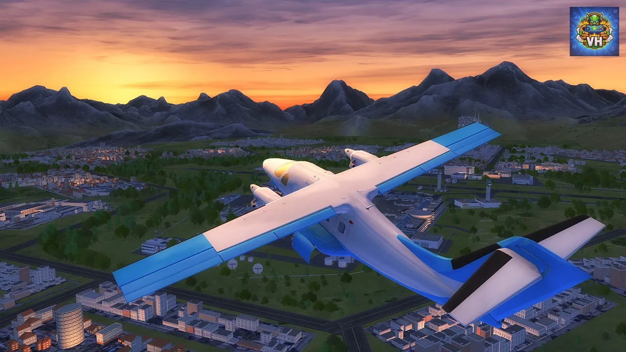 Airplane Flight Simulator Nintendo Switch - ảnh màn hình 6