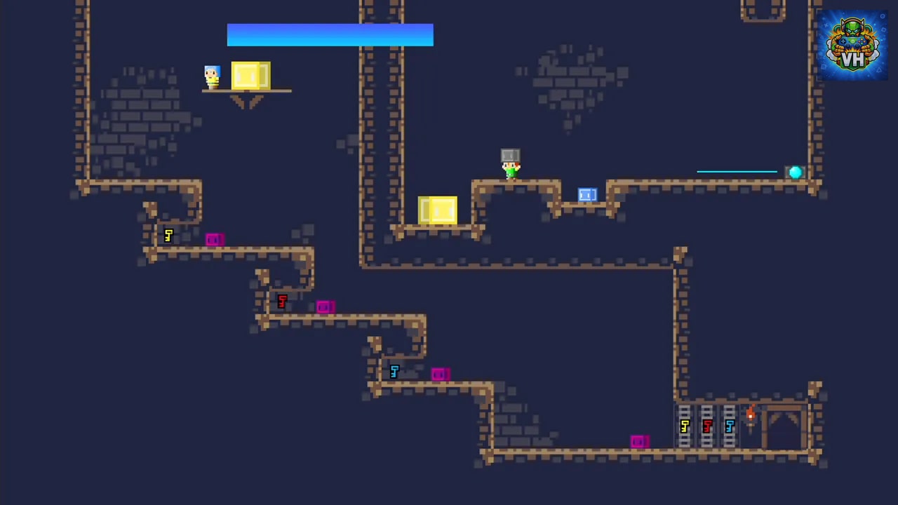 Pixel Game Maker Series BLOCK SLIME CAVE Nintendo Switch - ảnh màn hình 3
