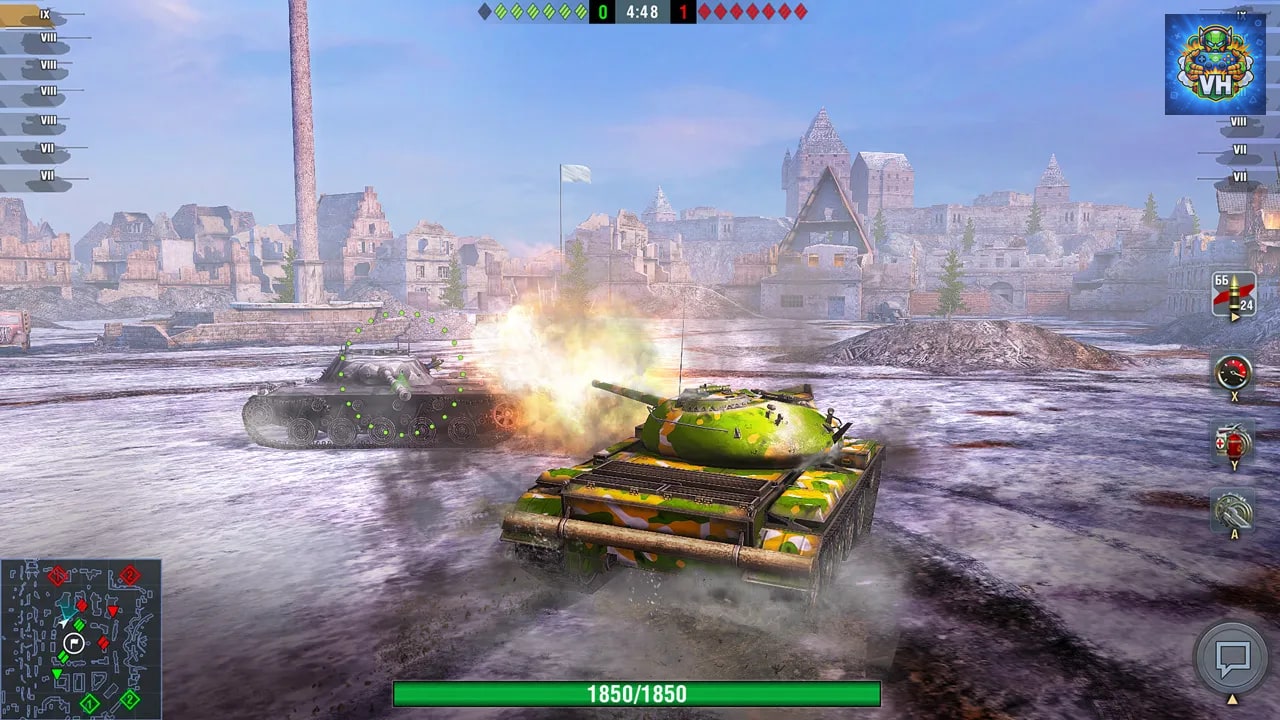 World of Tanks Blitz Nintendo Switch - ảnh màn hình 5