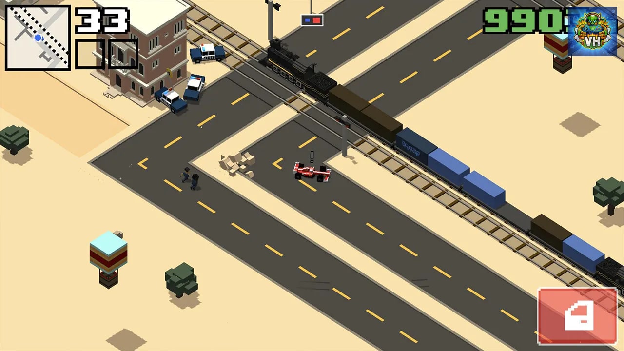 Smashy Road: Wanted 2 Nintendo Switch - ảnh màn hình 1