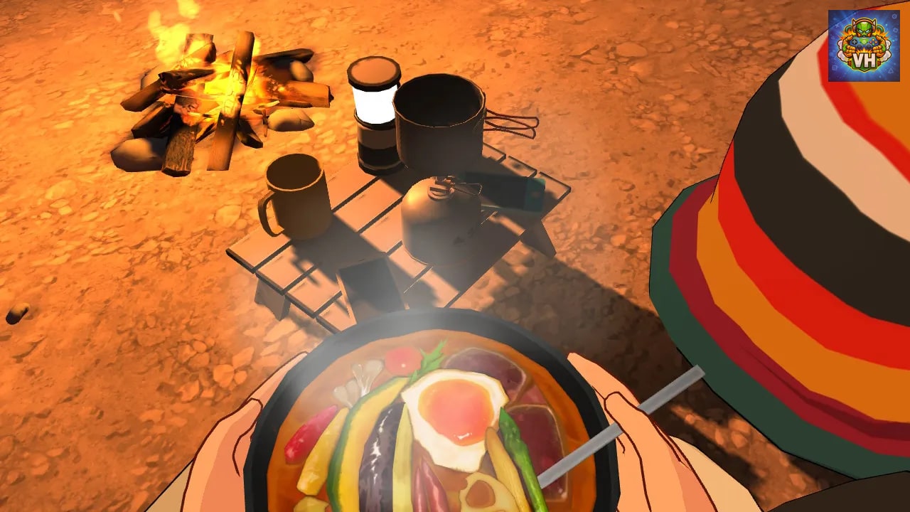 Laid-Back Camp - Virtual - Lake Motosu Nintendo Switch - ảnh màn hình 4