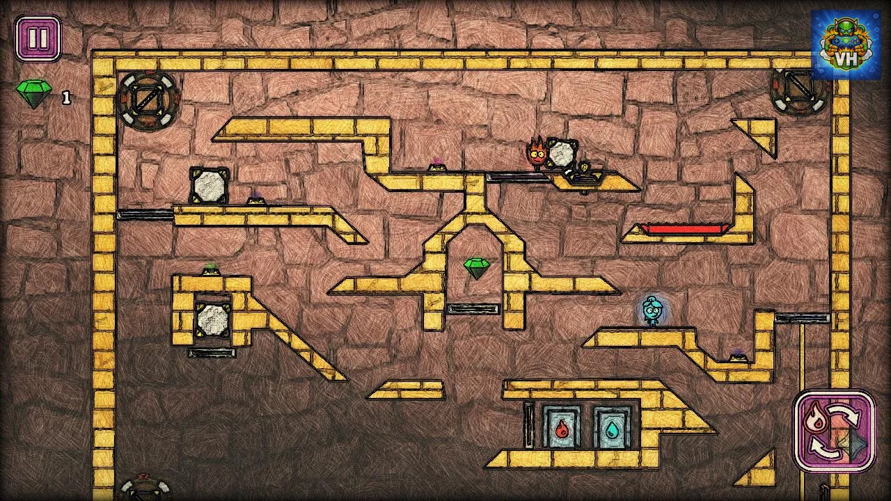 Fire & Water Nintendo Switch - ảnh màn hình 7