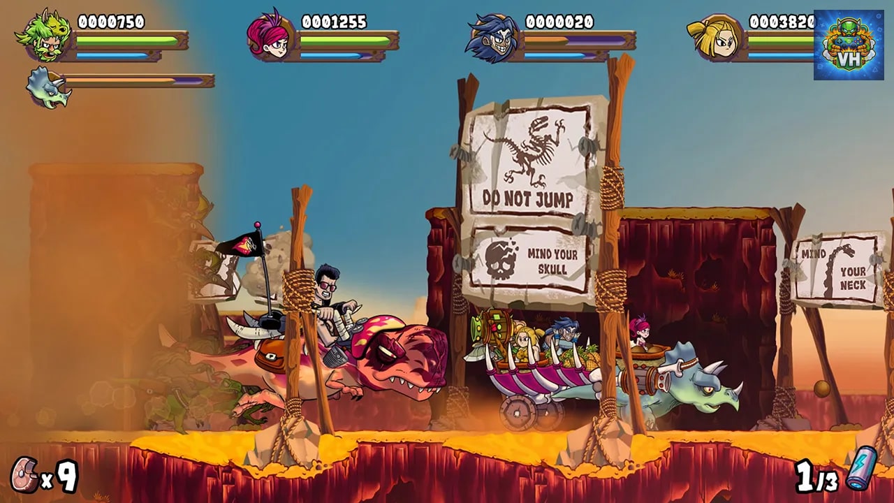 Caveman Warriors Nintendo Switch - ảnh màn hình 3