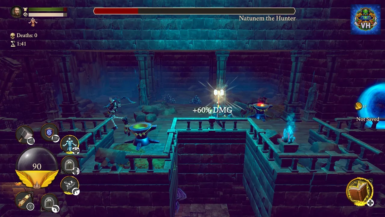 Azuran Tales: TRIALS Nintendo Switch - ảnh màn hình 2