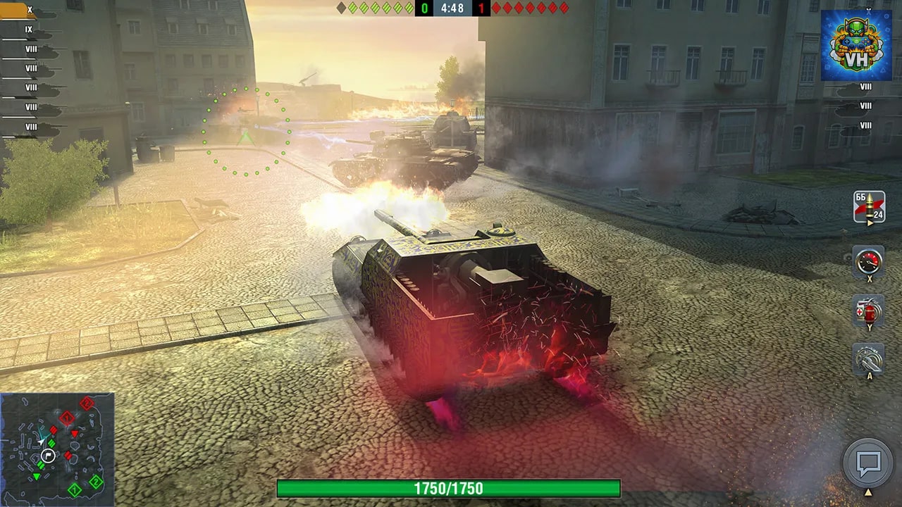 World of Tanks Blitz Nintendo Switch - ảnh màn hình 4