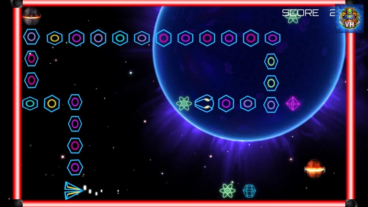 Super Space Snake Nintendo Switch - ảnh màn hình 1