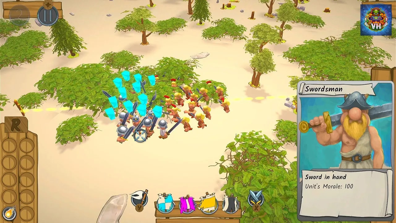 Gallic Wars: Battle Simulator Nintendo Switch - ảnh màn hình 4