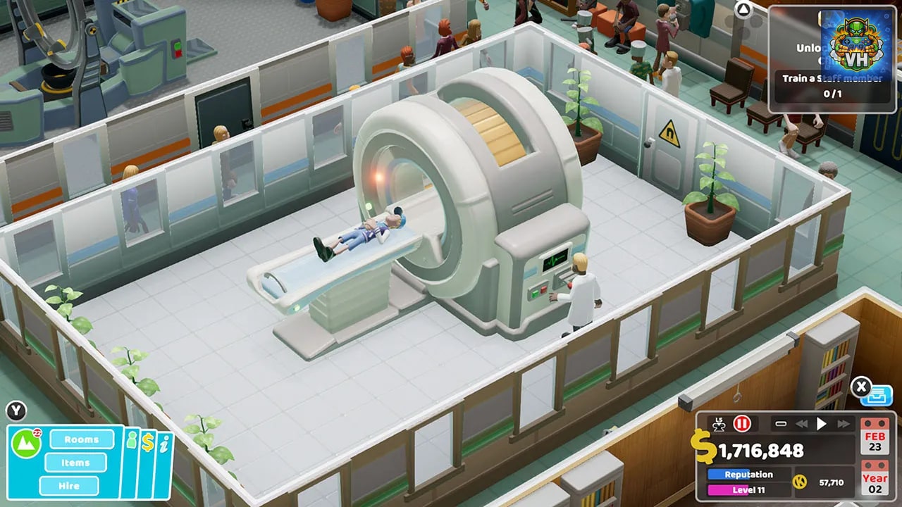 Two Point Hospital™ Nintendo Switch - ảnh màn hình 1