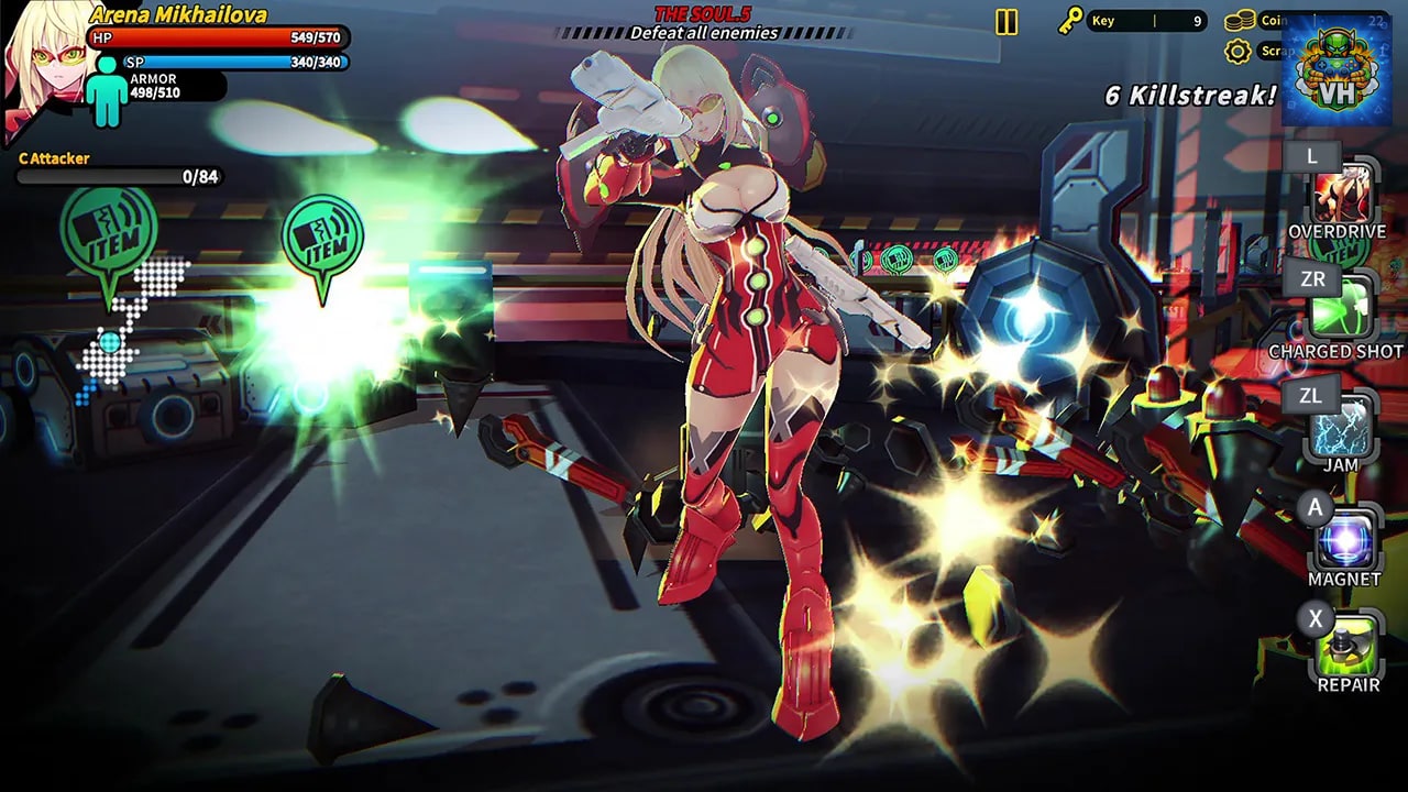 SMASHING THE BATTLE GHOST SOUL Nintendo Switch - ảnh màn hình 7