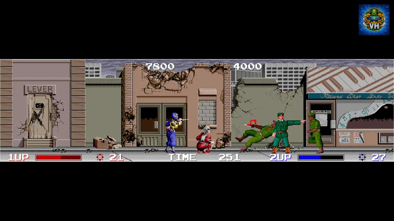 Arcade Archives THE NINJA WARRIORS Nintendo Switch - ảnh màn hình 6