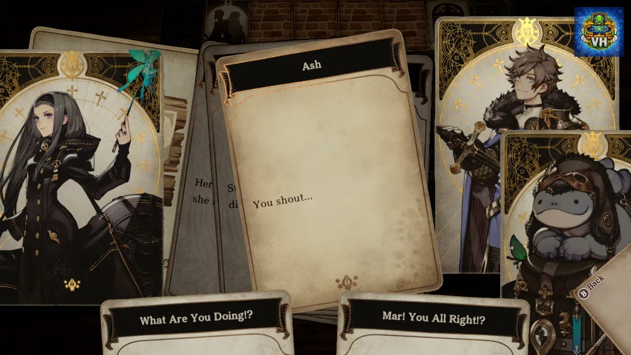 Voice of Cards: The Isle Dragon Roars Nintendo Switch - ảnh màn hình 1