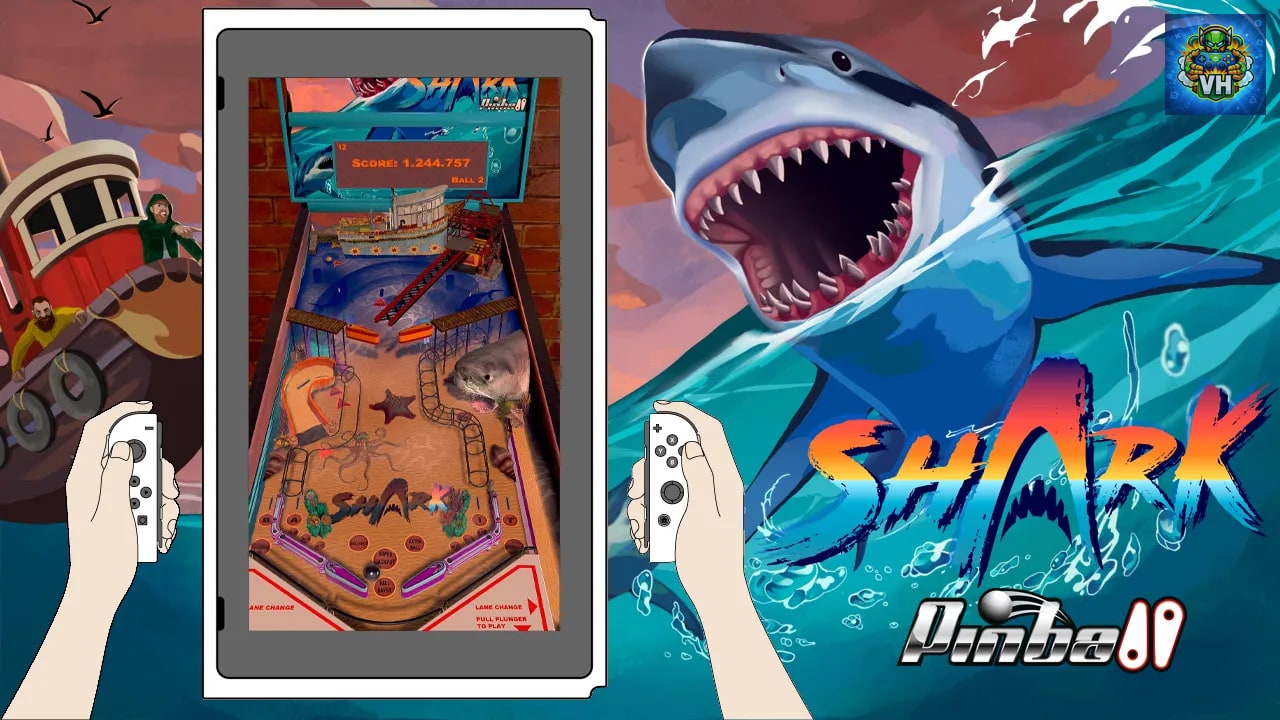 Shark Pinball Nintendo Switch - ảnh màn hình 5