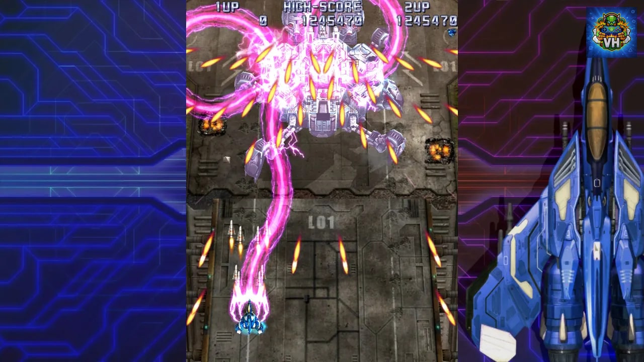 Raiden IV x MIKADO remix Nintendo Switch - ảnh màn hình 3