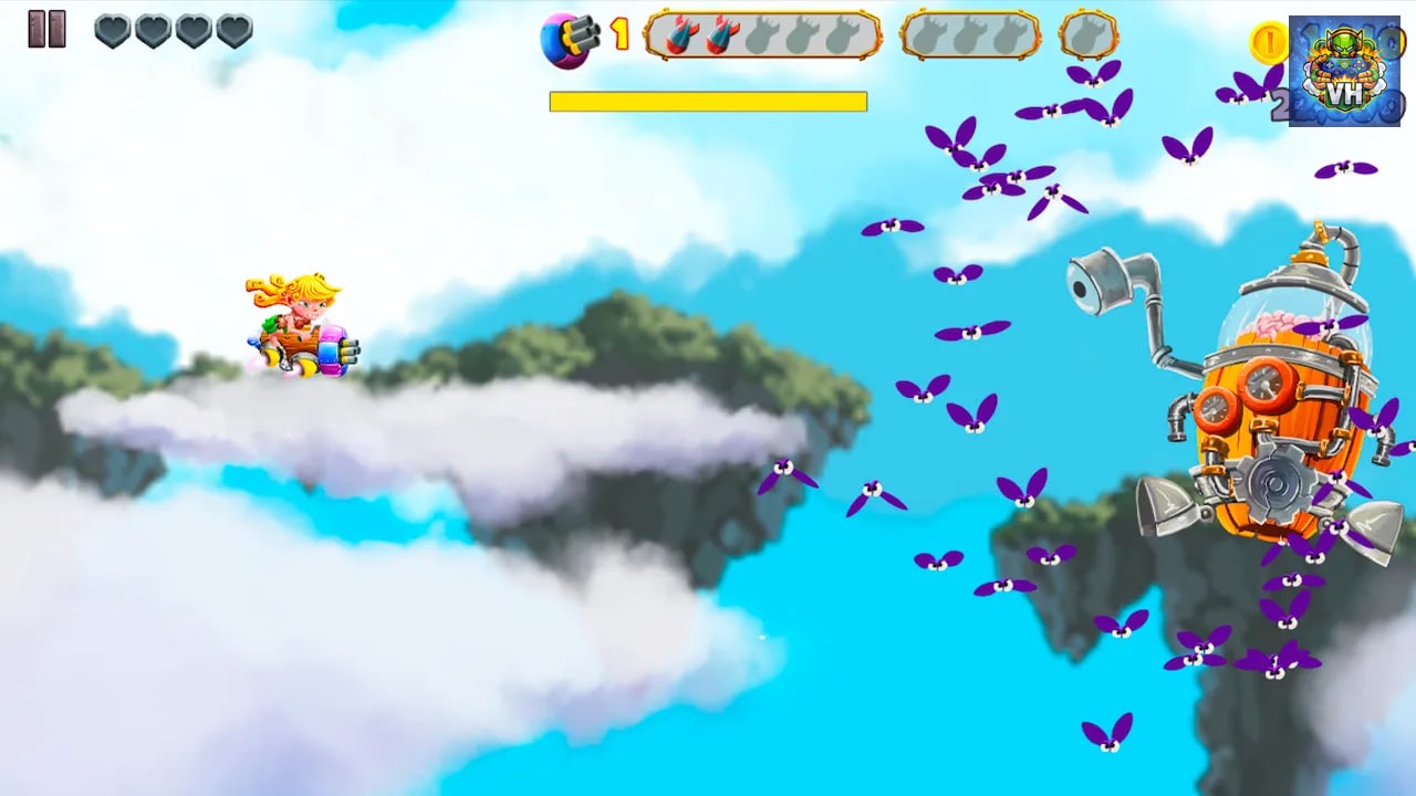 Skyland Rush - Air Raid Attack Nintendo Switch - ảnh màn hình 5