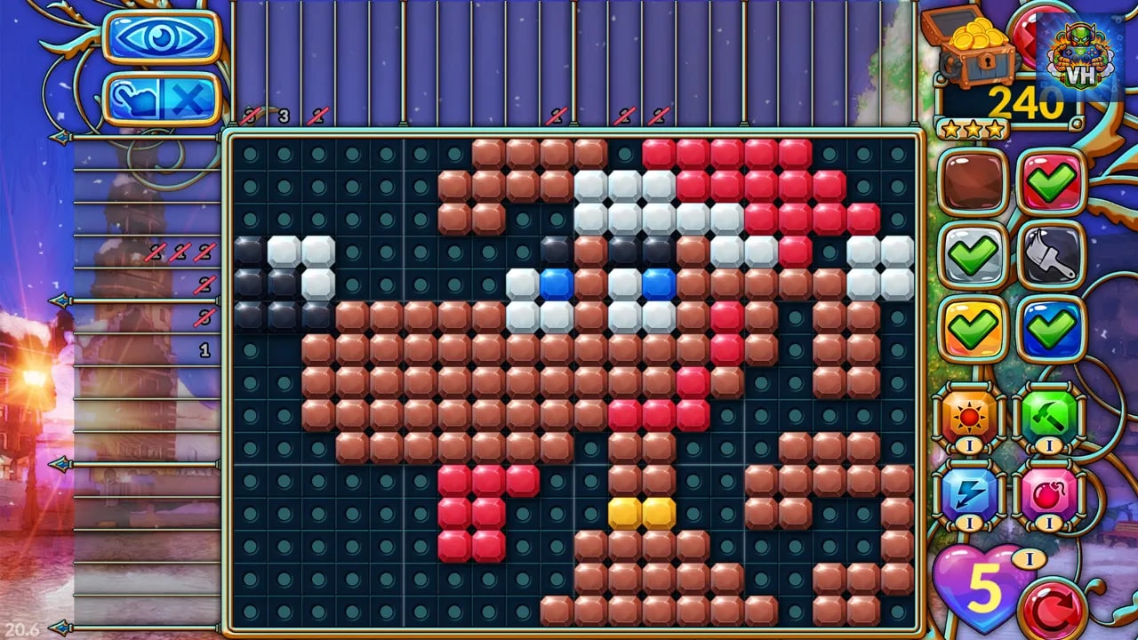 Travel Mosaics 6: Christmas Around the World Nintendo Switch - ảnh màn hình 3