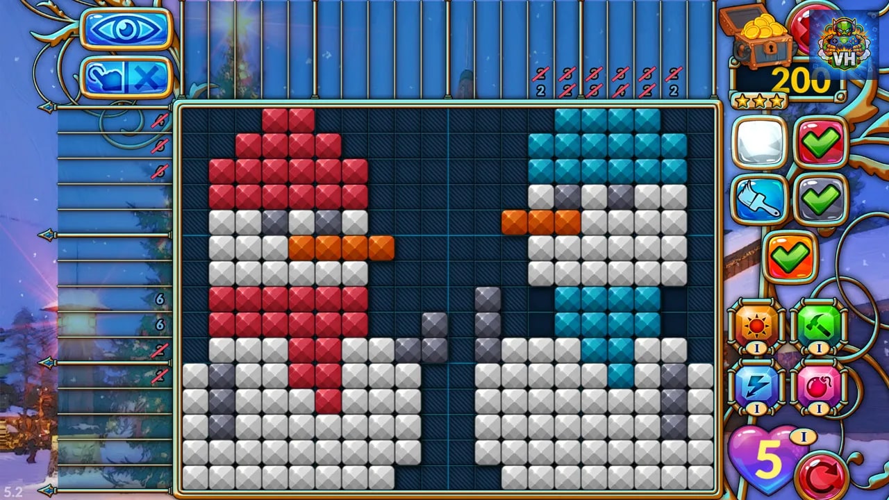 Travel Mosaics 6: Christmas Around the World Nintendo Switch - ảnh màn hình 1