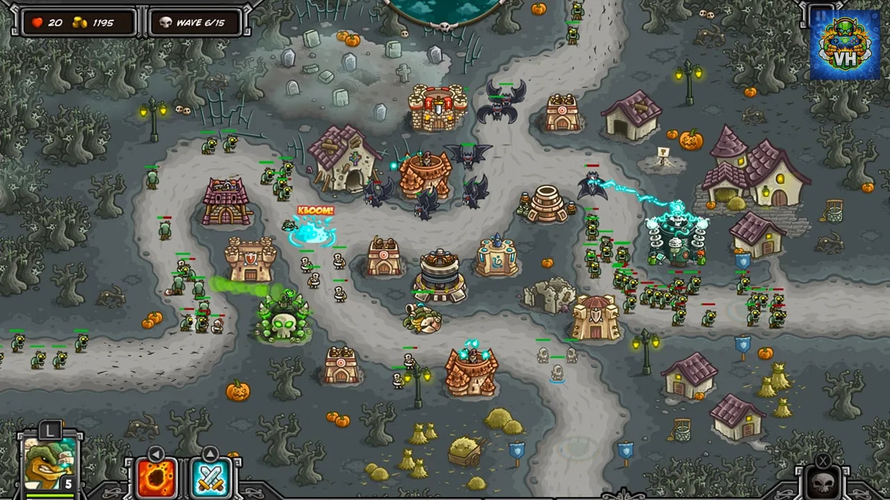 Kingdom Rush Frontiers (test) Việt hóa Switch - ảnh màn hình 1