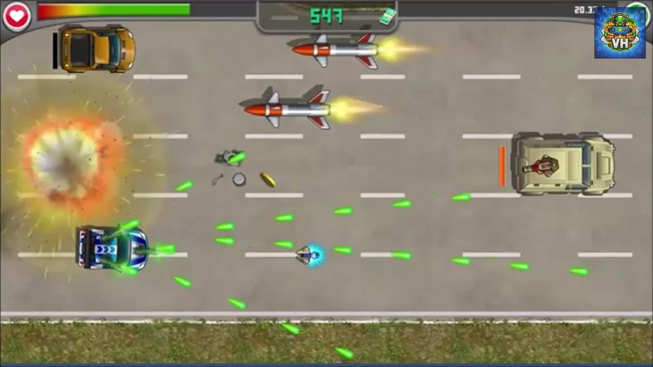 Road Fury Nintendo Switch - ảnh màn hình 1