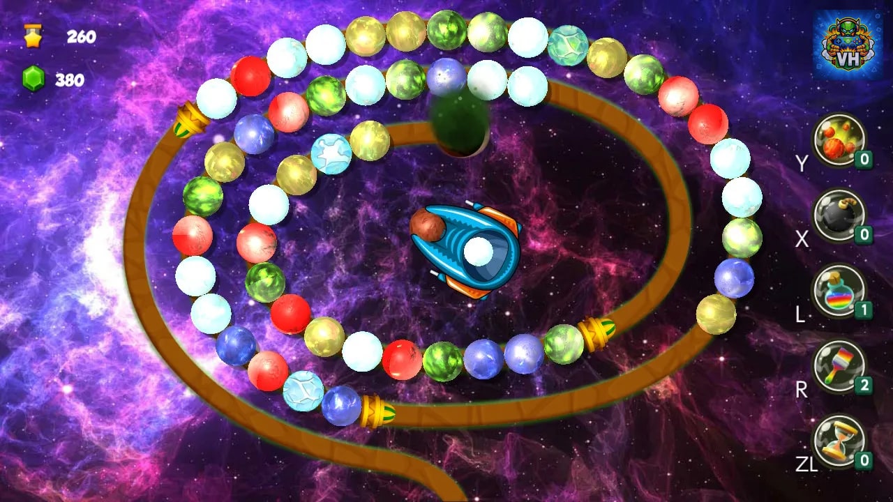 Space Blast Zom A Matching Game Nintendo Switch - ảnh màn hình 3