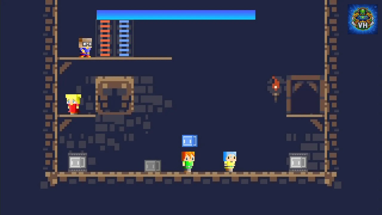 Pixel Game Maker Series BLOCK SLIME CAVE Nintendo Switch - ảnh màn hình 1
