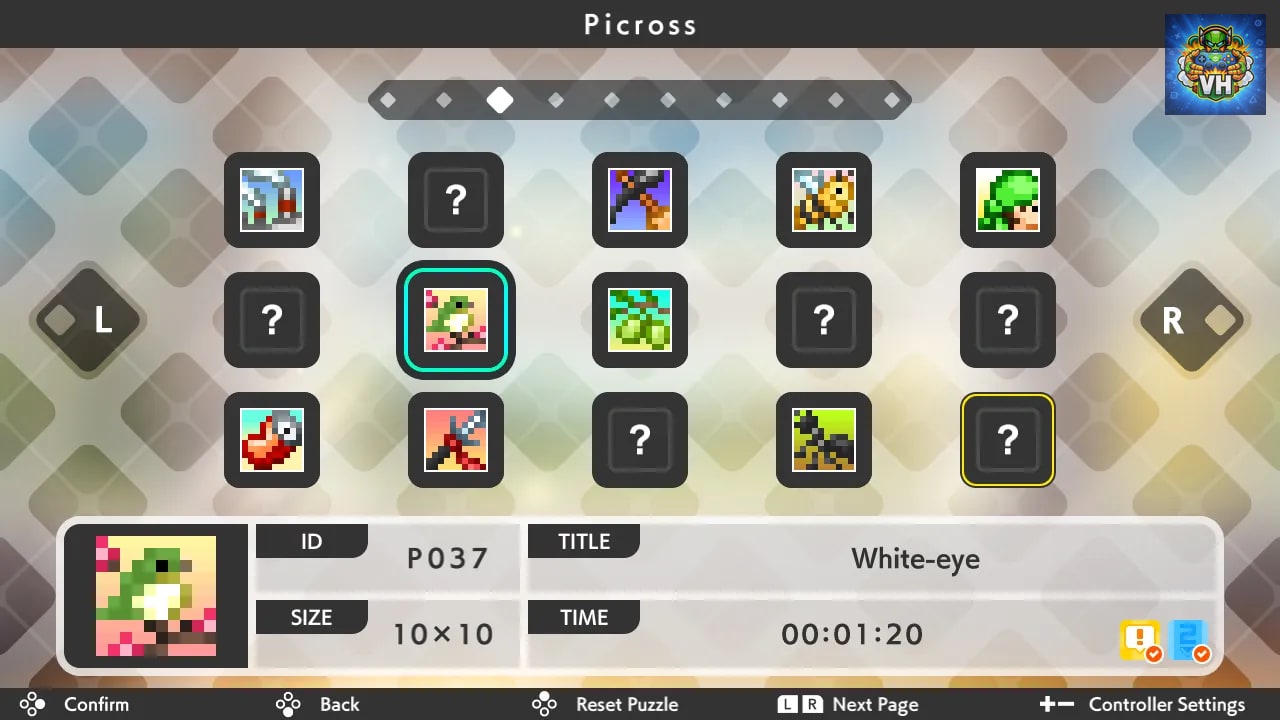 PICROSS S6 Nintendo Switch - ảnh màn hình 2
