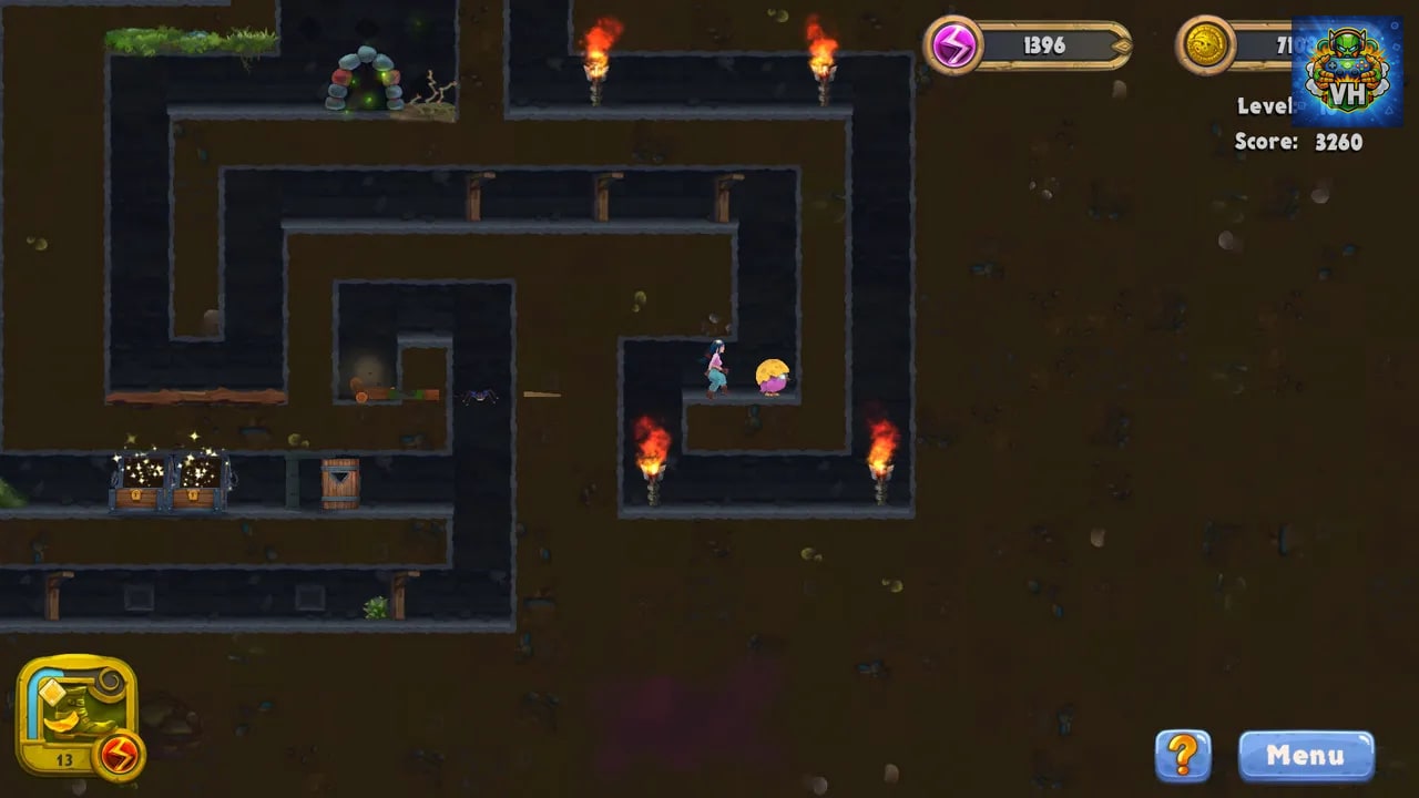 Caves and Castles: Underworld Nintendo Switch - ảnh màn hình 2