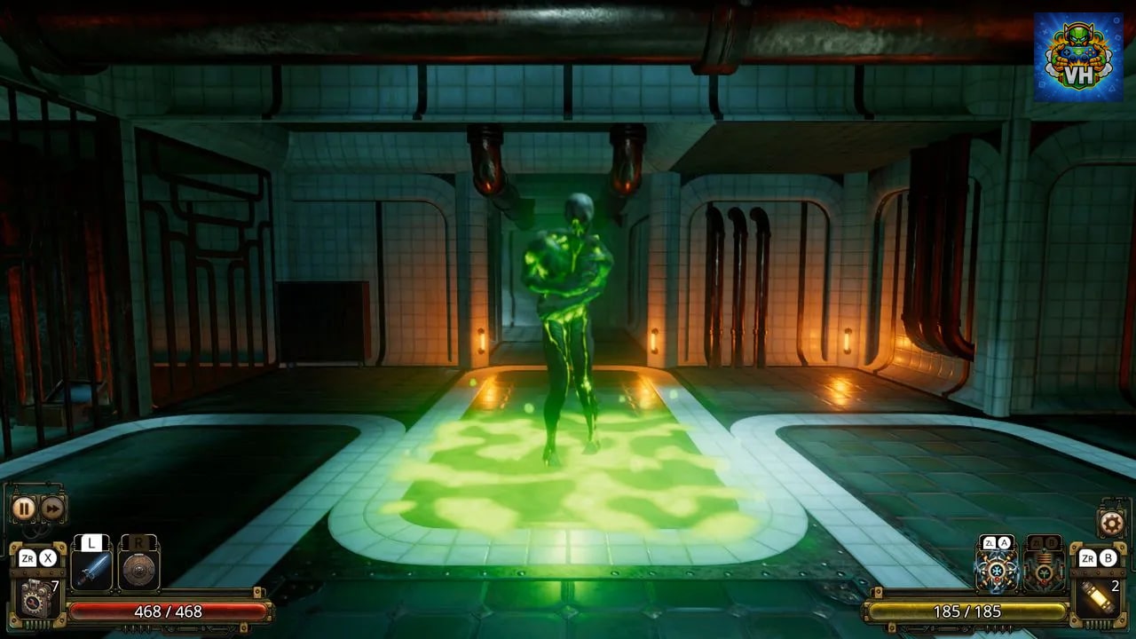 Vaporum: Lockdown Nintendo Switch - ảnh màn hình 1