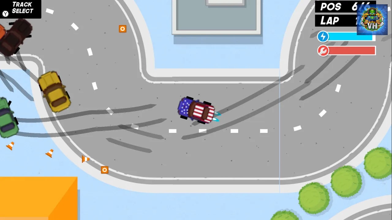 Top Down Racer Nintendo Switch - ảnh màn hình 4