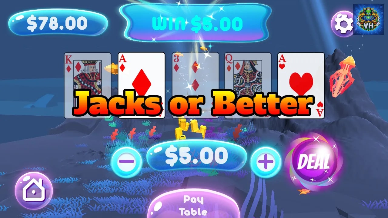 Video Poker at Aces Casino Nintendo Switch - ảnh màn hình 3