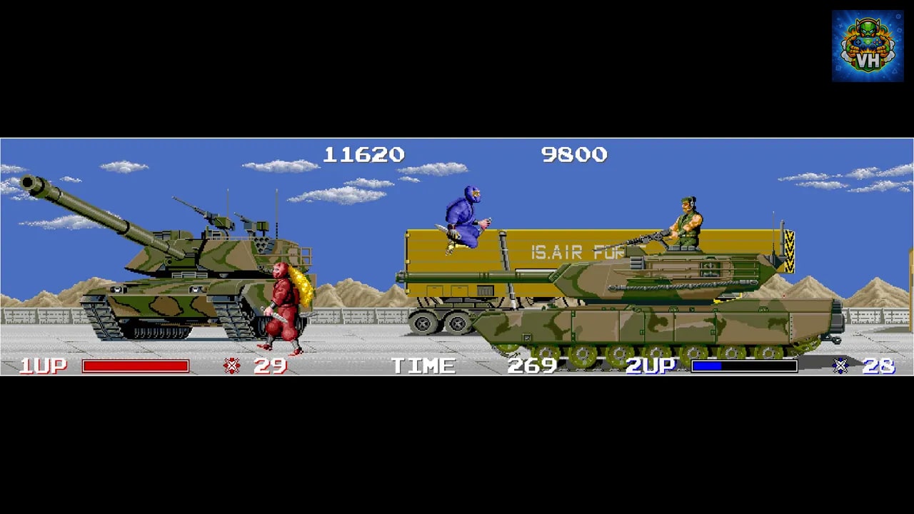 Arcade Archives THE NINJA WARRIORS Nintendo Switch - ảnh màn hình 2