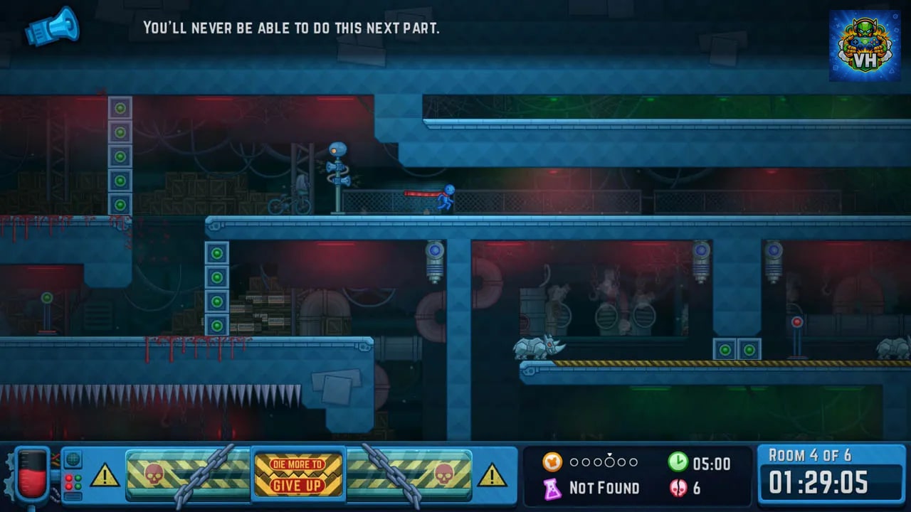 Never Give Up Nintendo Switch - ảnh màn hình 3