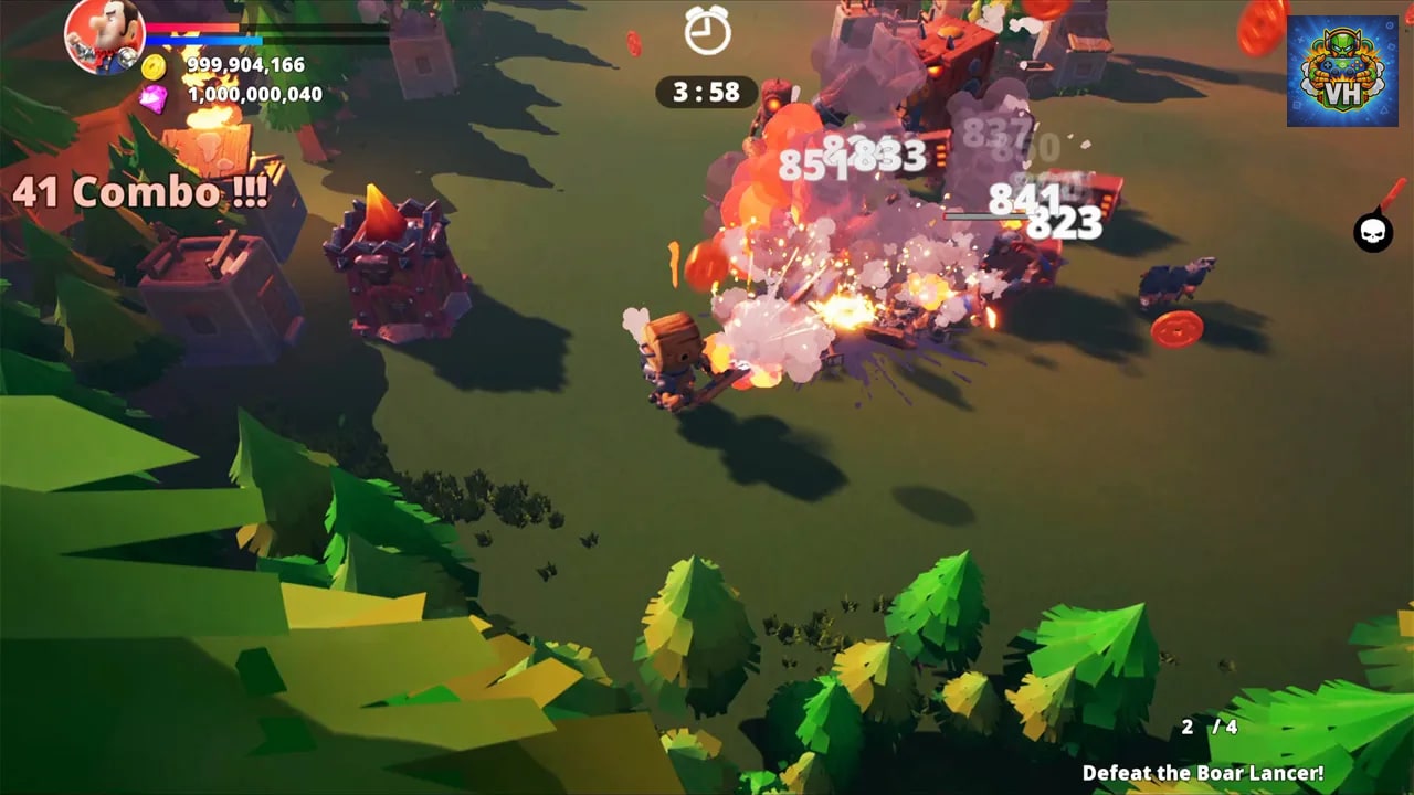 MachiKnights -Blood bagos- Nintendo Switch - ảnh màn hình 4