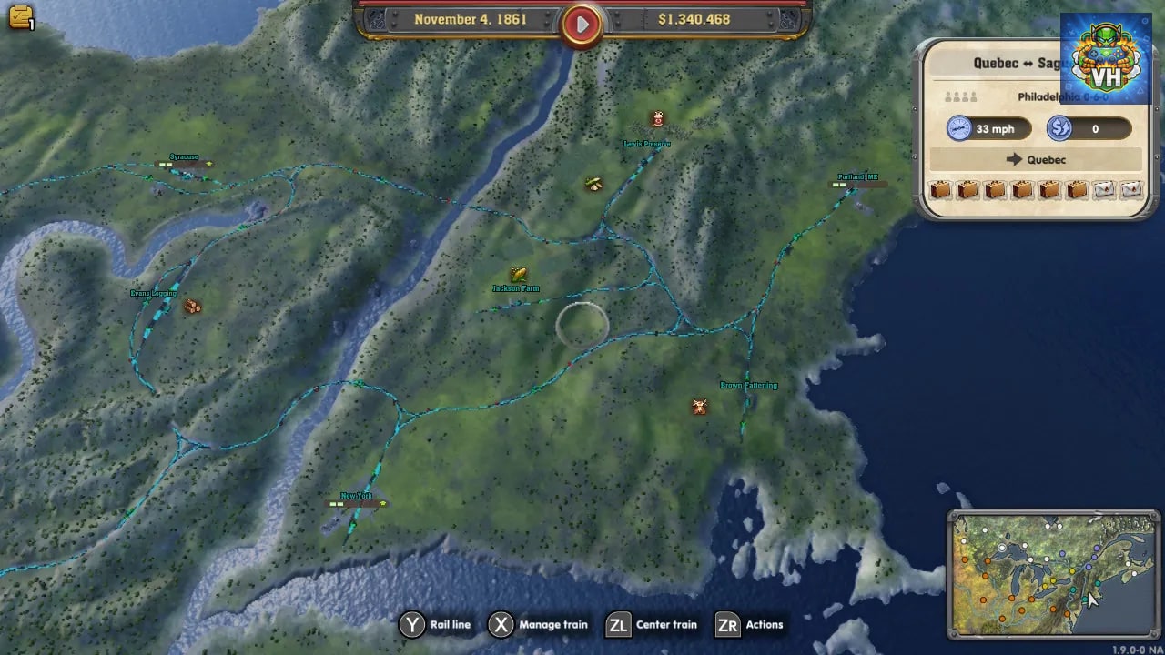 Railway Empire - Nintendo Switch™ Edition Nintendo Switch - ảnh màn hình 4