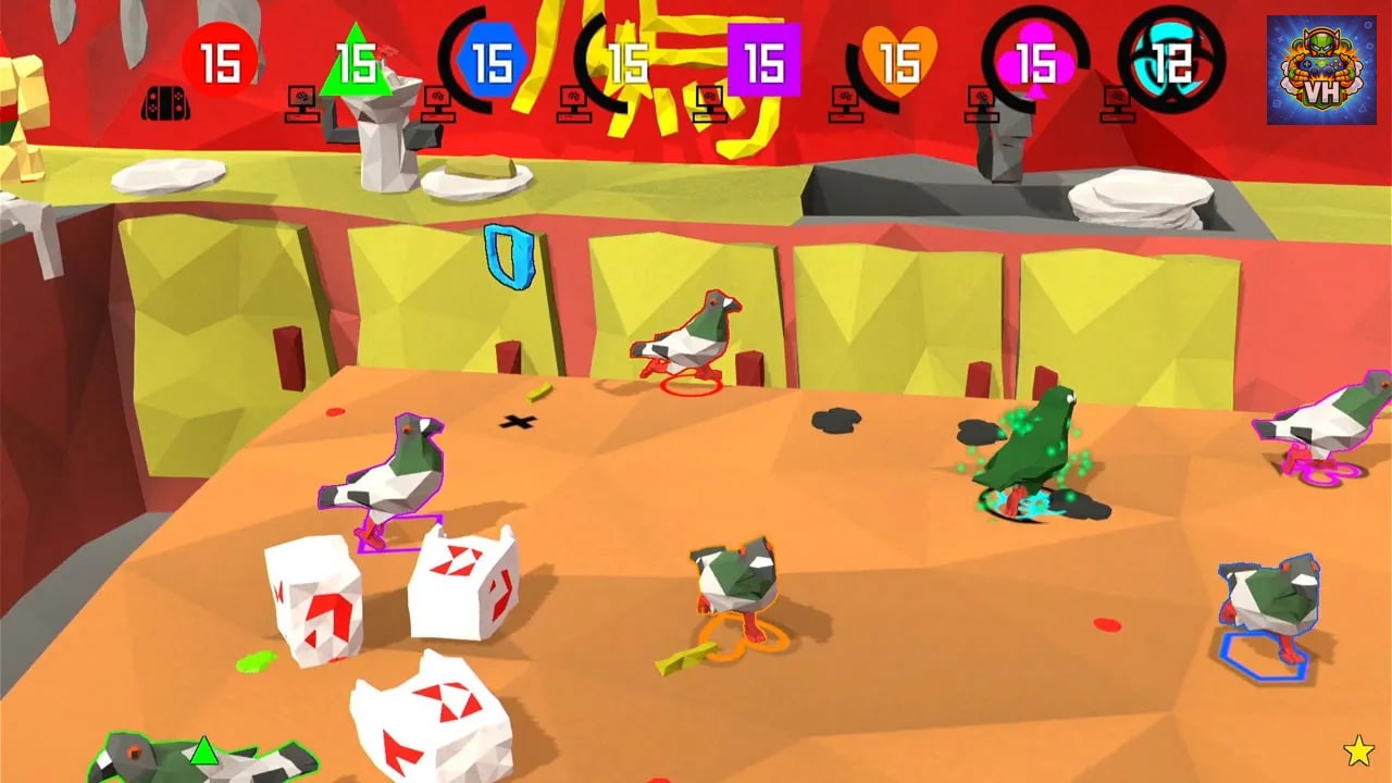 Pigeon Fight Nintendo Switch - ảnh màn hình 1