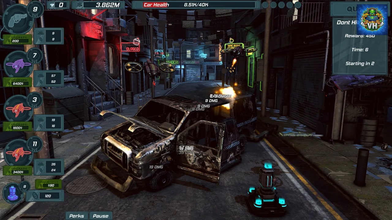 Car Demolition Clicker Nintendo Switch - ảnh màn hình 1