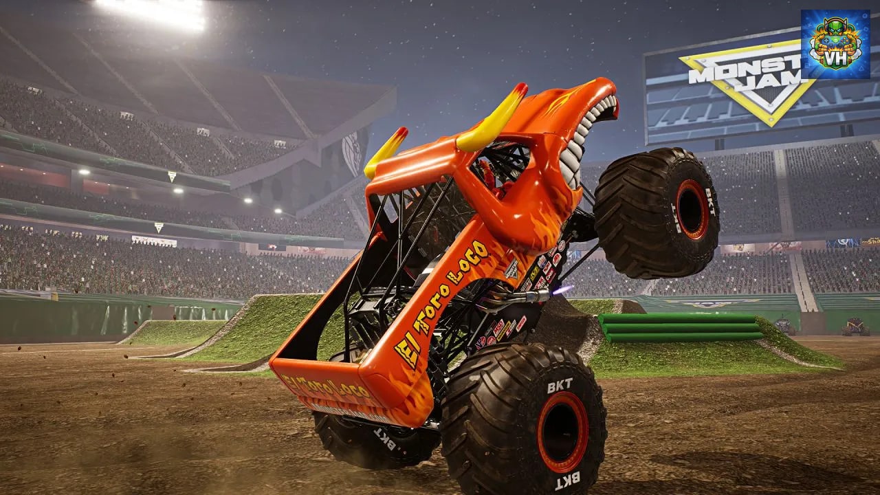 Monster Jam Steel Titans Nintendo Switch - ảnh màn hình 2