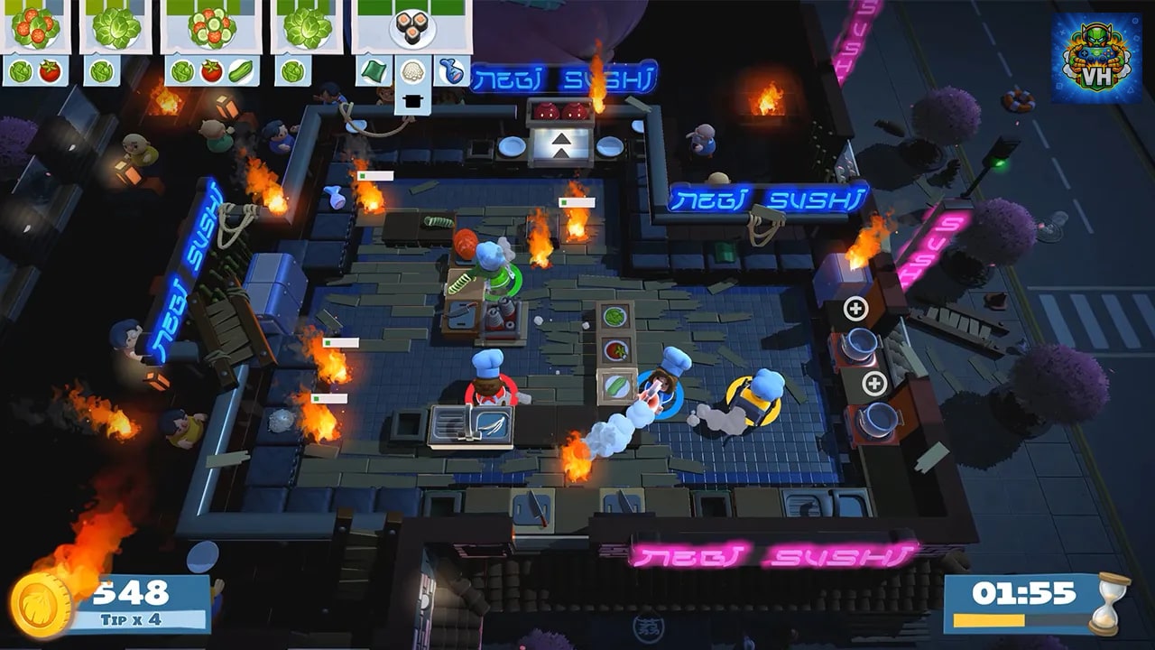 Overcooked! 2 Nintendo Switch - ảnh màn hình 3
