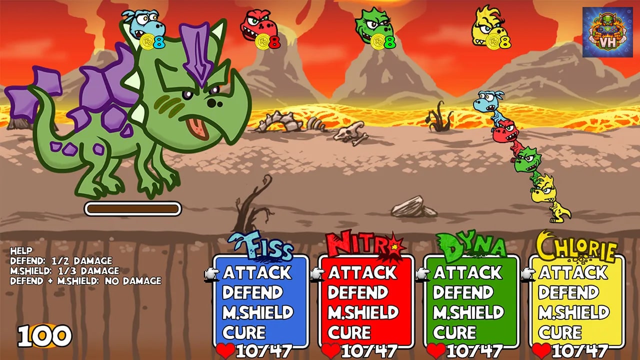 Explosive Dinosaurs Nintendo Switch - ảnh màn hình 1