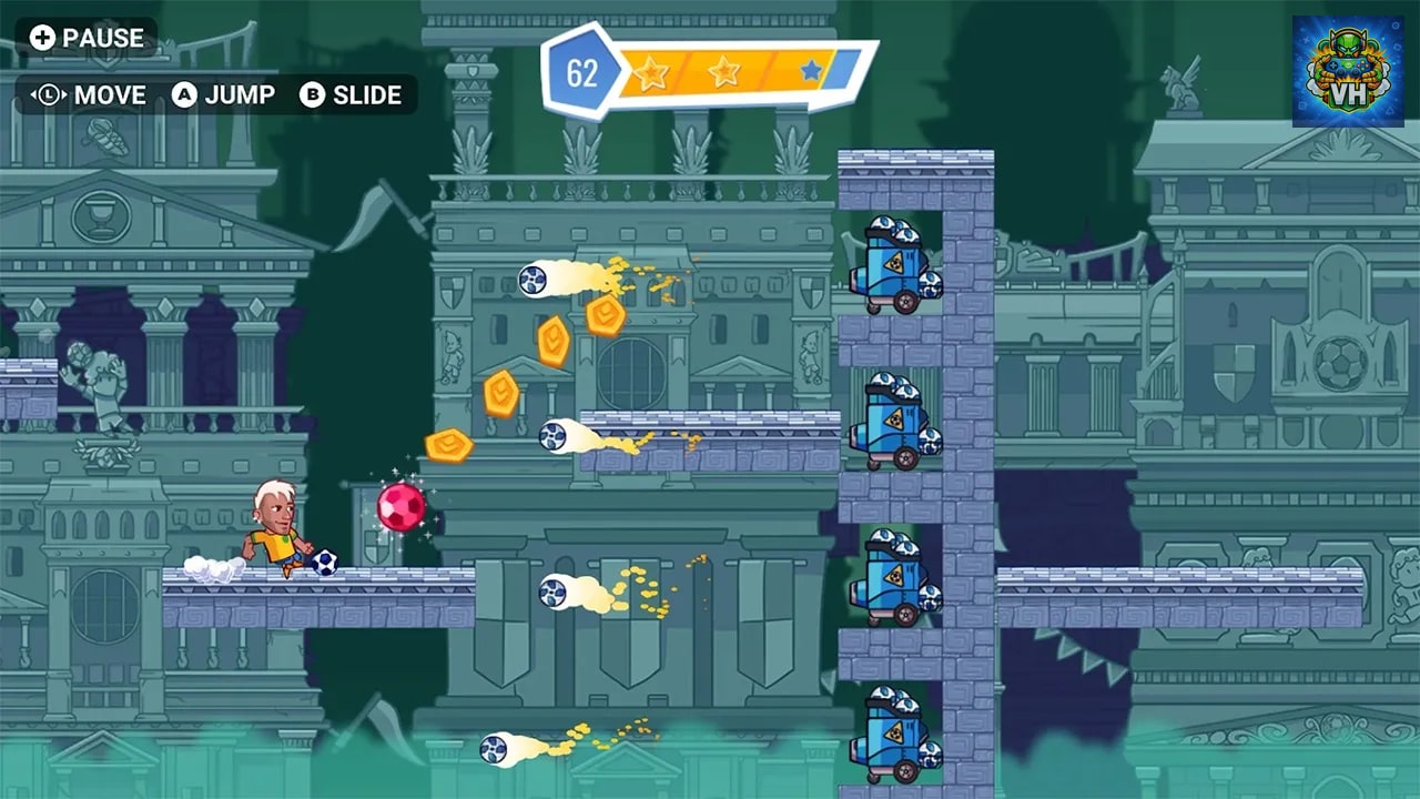 Football Run Nintendo Switch - ảnh màn hình 1
