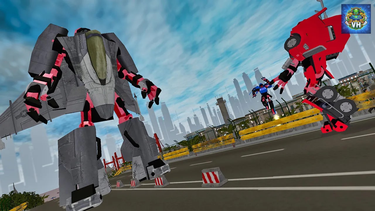 Robot Car War: Transform Battle Machines Nintendo Switch - ảnh màn hình 2