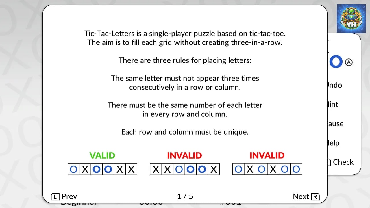 Tic-Tac-Letters by POWGI Nintendo Switch - ảnh màn hình 4