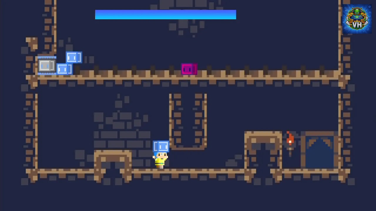 Pixel Game Maker Series BLOCK SLIME CAVE Nintendo Switch - ảnh màn hình 2