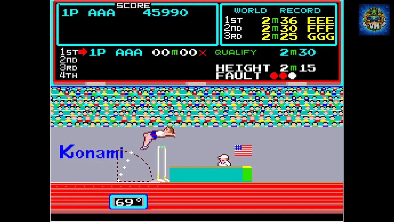 Arcade Archives TRACK & FIELD Nintendo Switch - ảnh màn hình 2