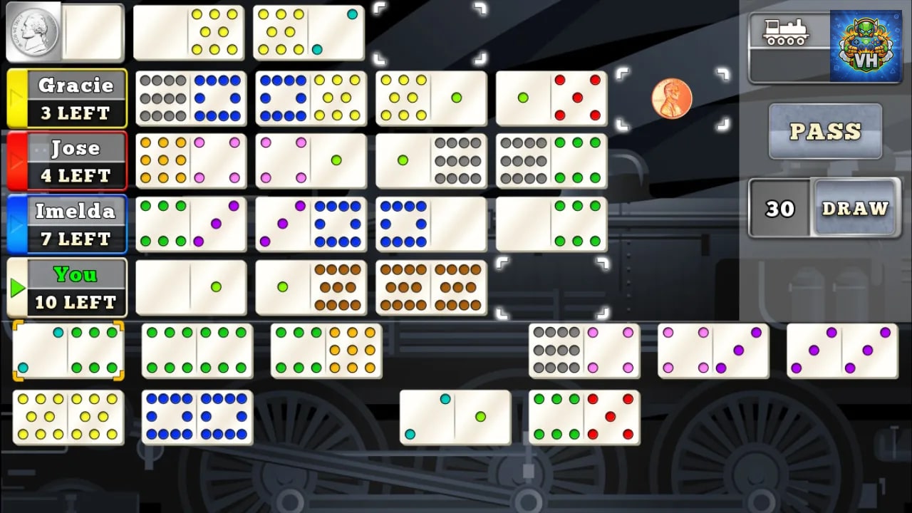 Mexican Train Dominoes Gold Nintendo Switch - ảnh màn hình 5