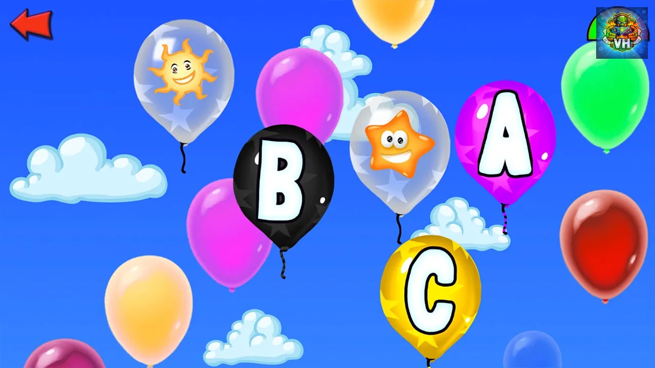 Balloon Pop - Learning Letters, Numbers, Colors, Game for Kids Nintendo Switch - ảnh màn hình 5