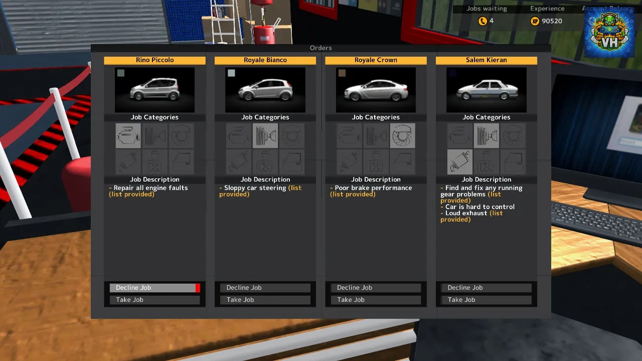 Car Mechanic Simulator Pocket Edition Nintendo Switch - ảnh màn hình 1
