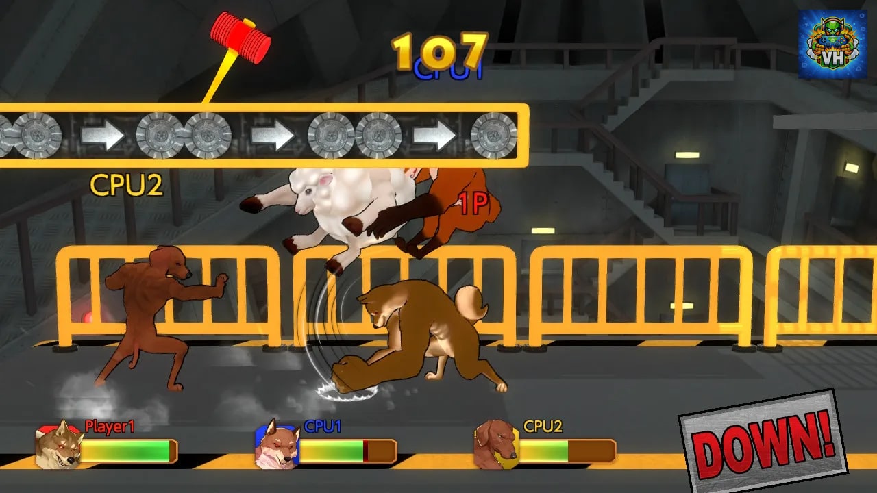 Fight of Animals: Arena Nintendo Switch - ảnh màn hình 4