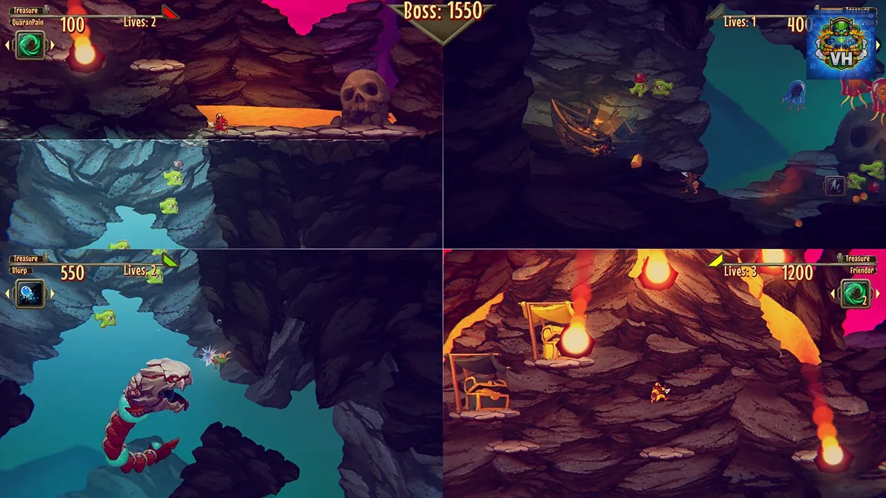 Aqua Lungers Nintendo Switch - ảnh màn hình 3